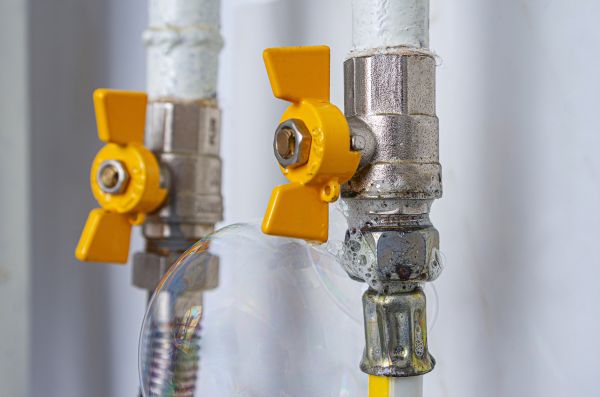 Natural Gas Line Installation in Marietta